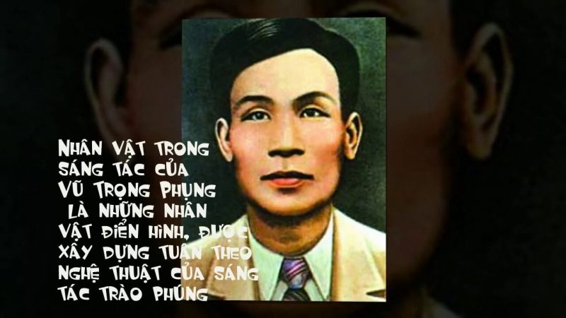 Ảnh chân dung nhà văn Vũ Trọng Phụng
