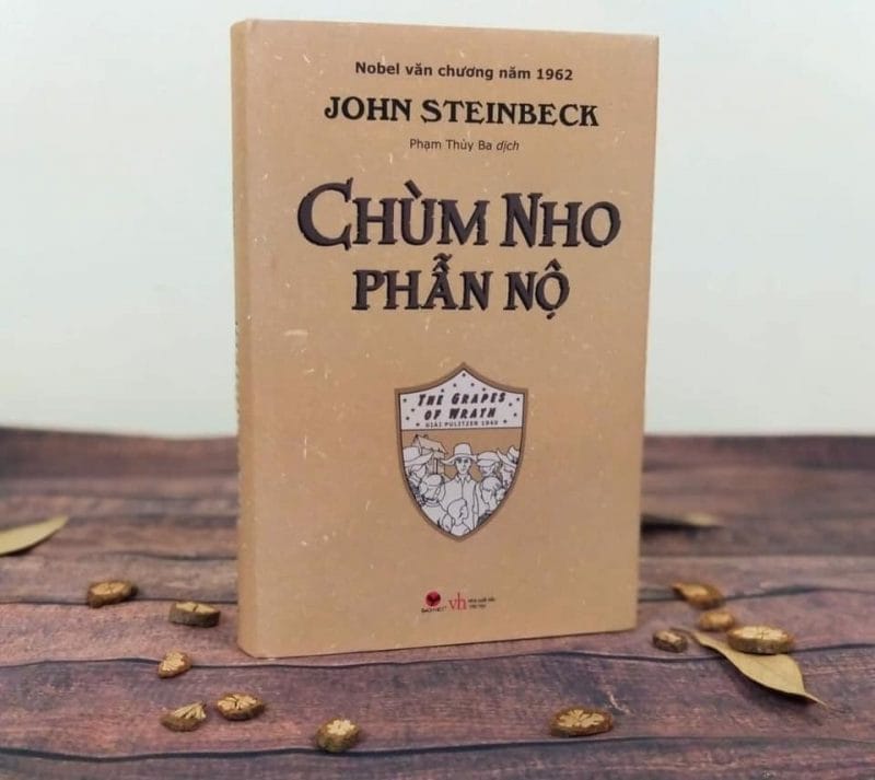 Bìa cuốn sách Chùm nho phẫn nộ