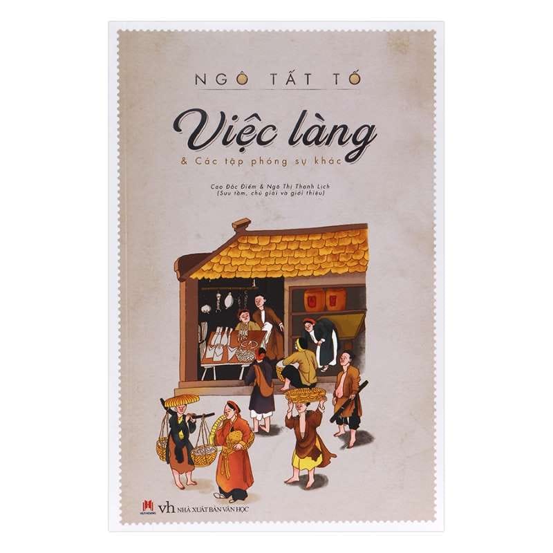 Việc làng là bức biếm họa đả kích sâu cay chế độ cũ nơi làng quê nghèo