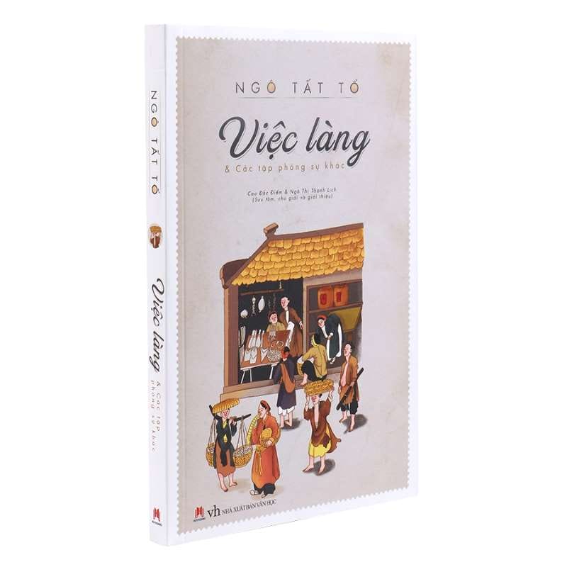 Việc làng gửi gắm tình cảm của tác giả với người nông dân 