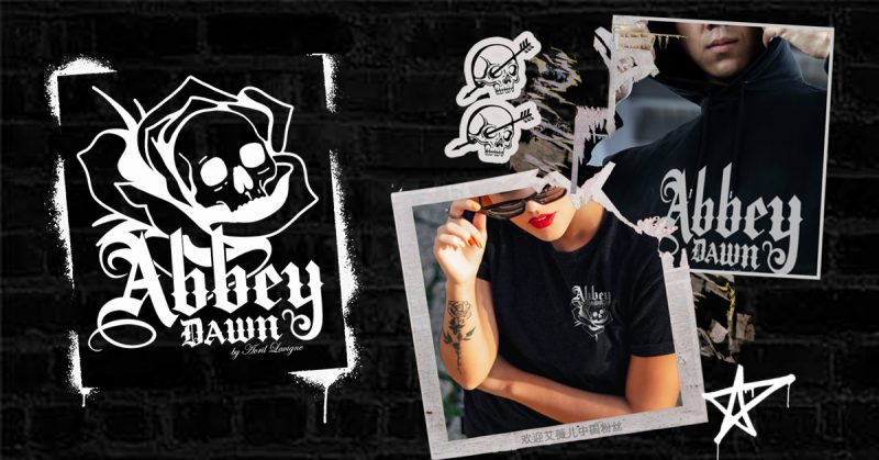 Logo Abbey Dawn và mẫu thời trang những ngày đầu ra 