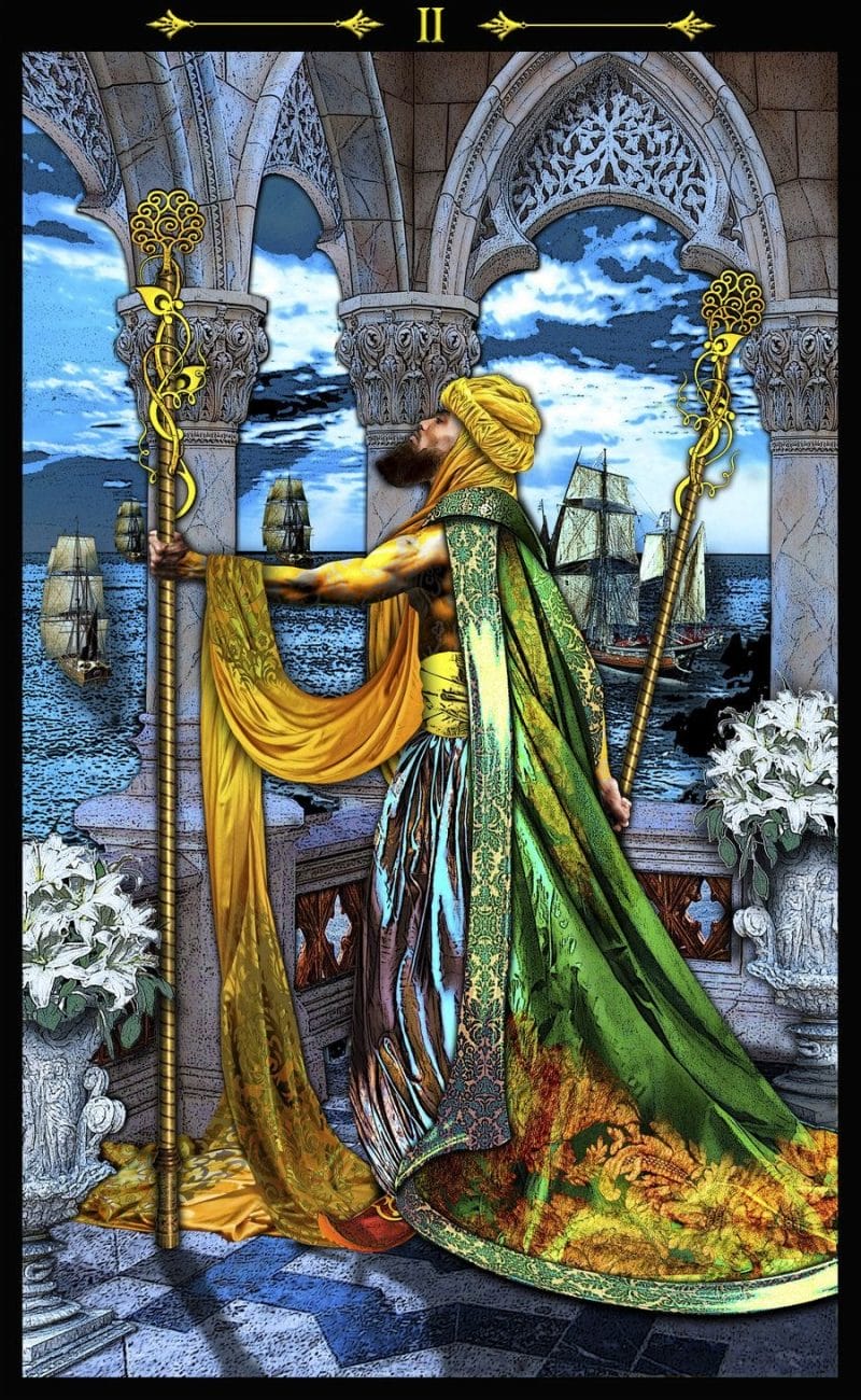 Về bản chất thì 2 of Wands và The Magician có điểm khác biệt rất quan trọng