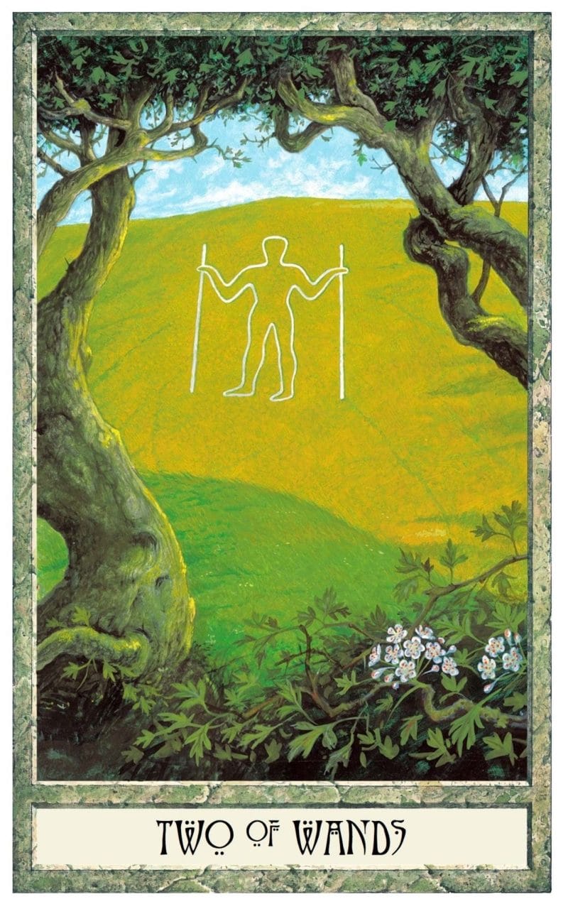 Sự kết hợp giữa 2 of Wands và các lá bài khác sẽ cho ra kết quả thú vị