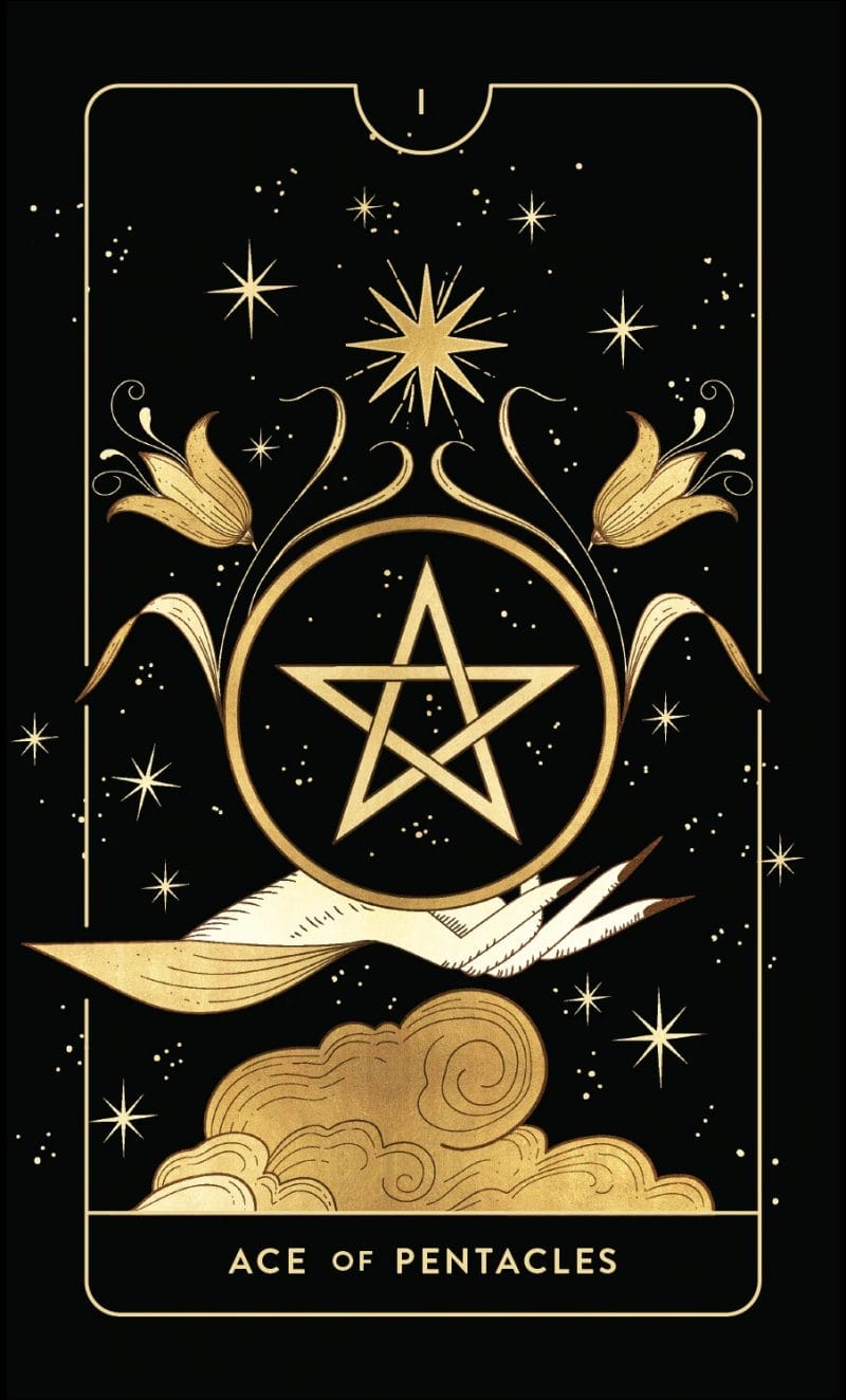 Ace Of Pentacles cũng không phải là ngoại lệ bởi sự xuất hiện của lá bài này trong đa số trường hợp đều mang ý nghĩa tích cực