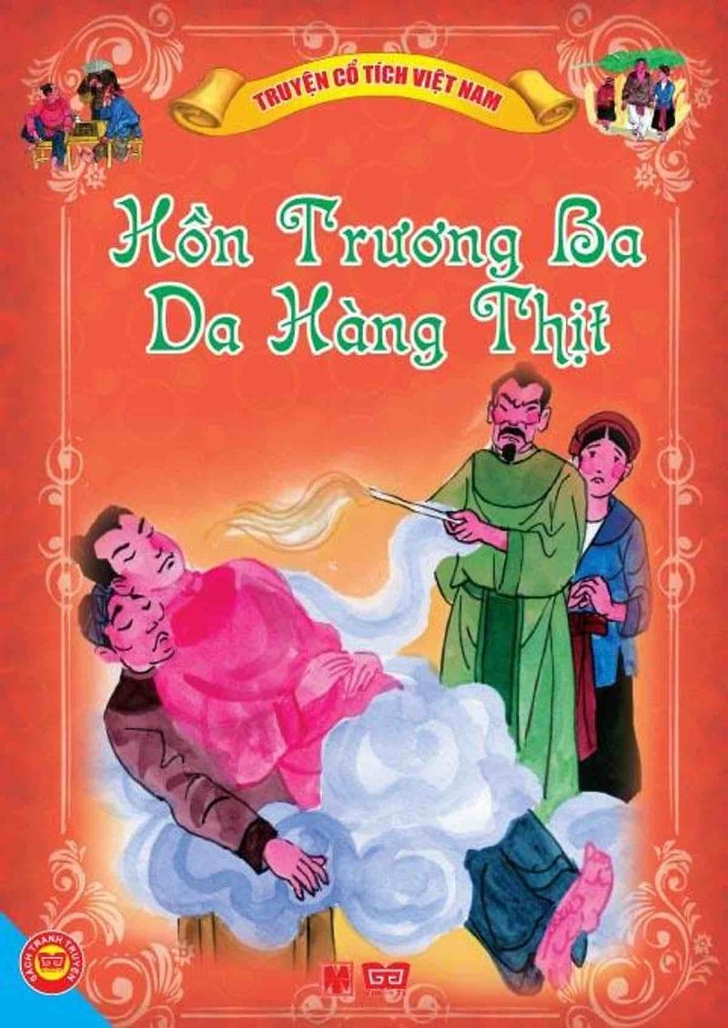 Bìa Hồn Trương Ba, da hàng thịt bản cổ tích