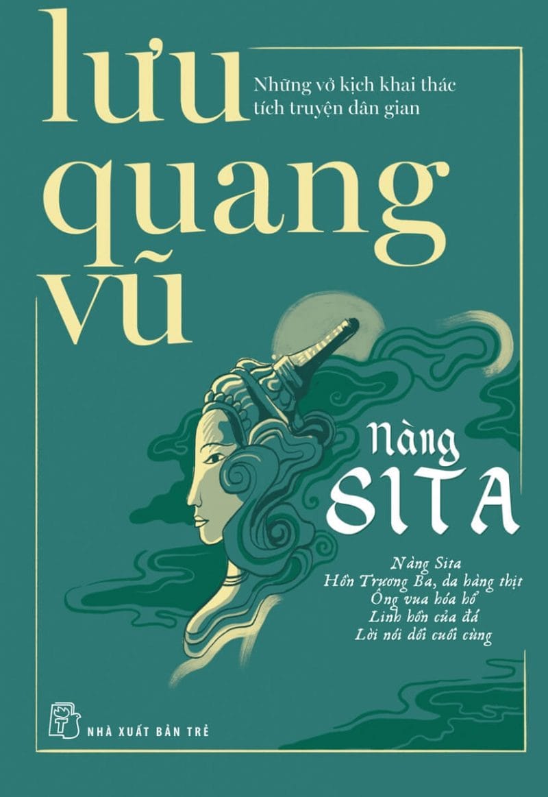 Bìa Hồn Trương Ba, da hàng thịt màu xanh