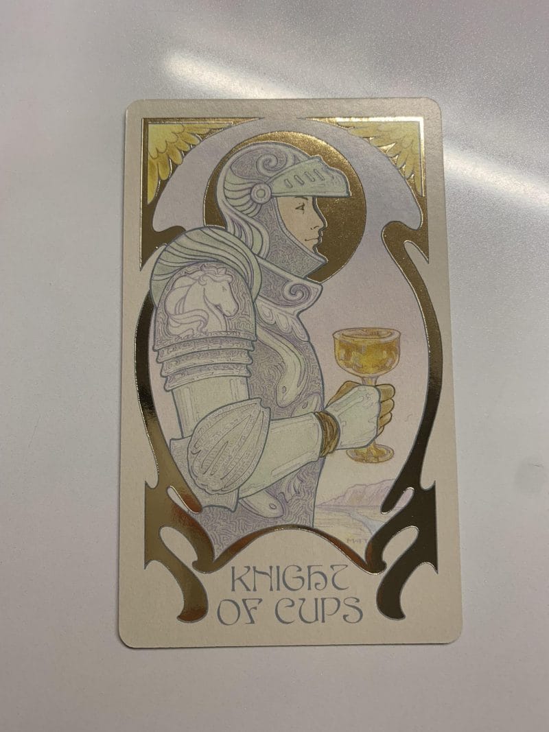 Đây cũng là bài tượng trưng cho những cuộc phiêu lưu sáng tạo được nhắc đến trong Page Of Cups