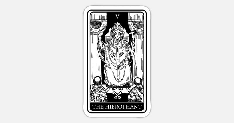 Tùy thuộc vào sự kết hợp mà ý nghĩa lá bài The Hierophant sẽ thay đổi theo