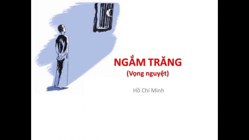Ngắm trăng được viết theo thể thơ Đường