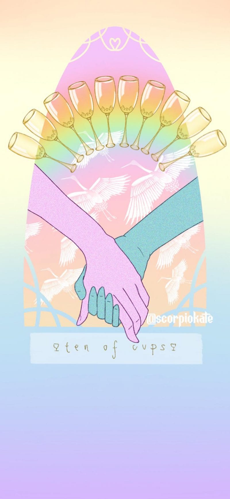Ở khía cạnh tài chính thì 10 Of Cups cũng là lá bài hứa hẹn mang đến nguồn năng lượng tích cực