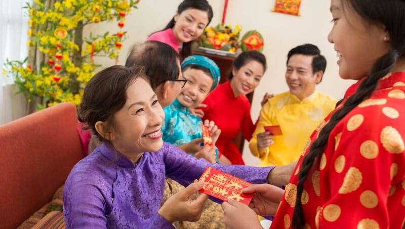 Tục mừng tuổi là lời cầu chúc bình an và sức khoẻ