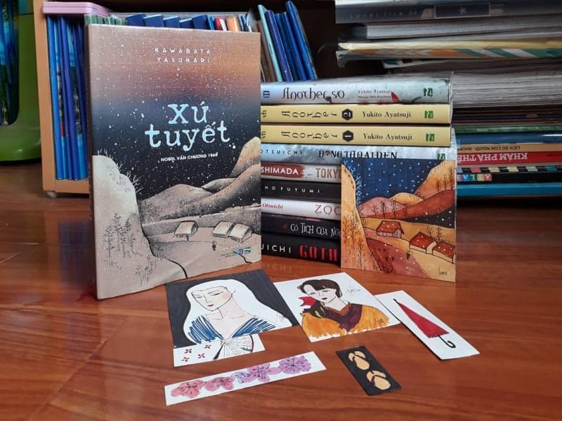 Xứ tuyết trên kệ sách
