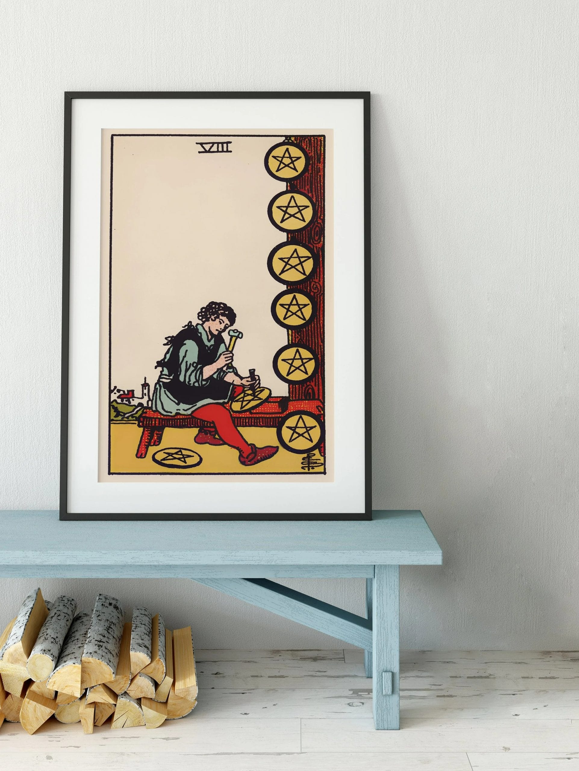 Ý nghĩa chi tiết của lá 8 of Pentacles