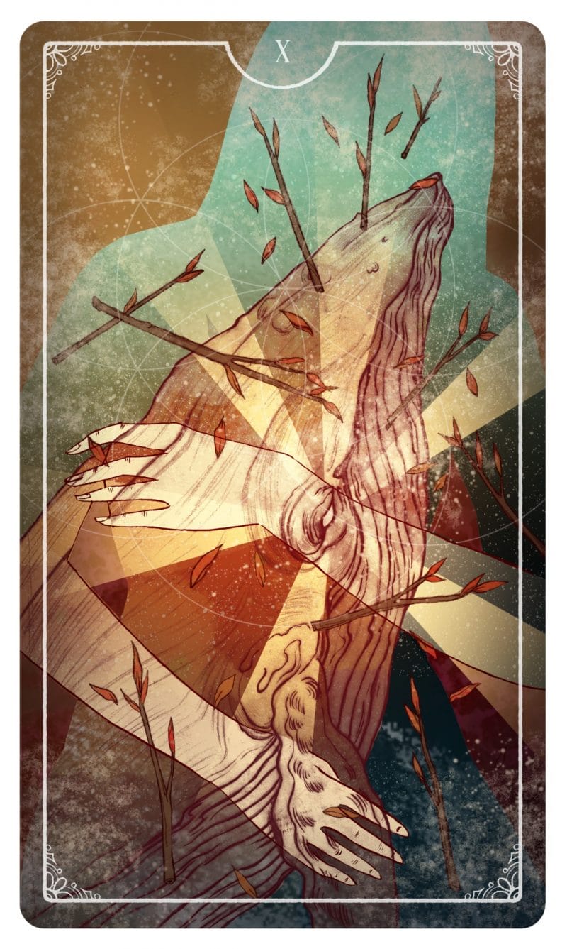 10 of Wands là dấu hiệu cho thấy mối quan hệ tình cảm của bạn đang gặp vấn đề