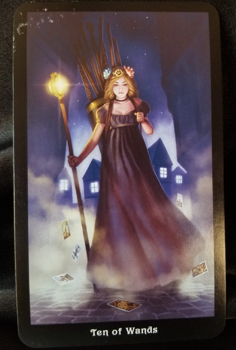 Lá bài 10 of Wands ngược không phải là dấu hiệu tốt cho sức khoẻ của bạn