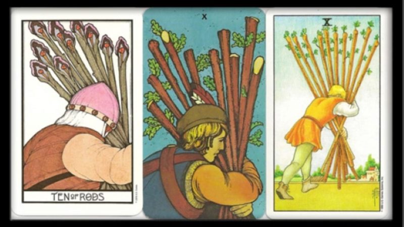 Tổng hợp thông tin quan trọng về lá bài 10 of Wands