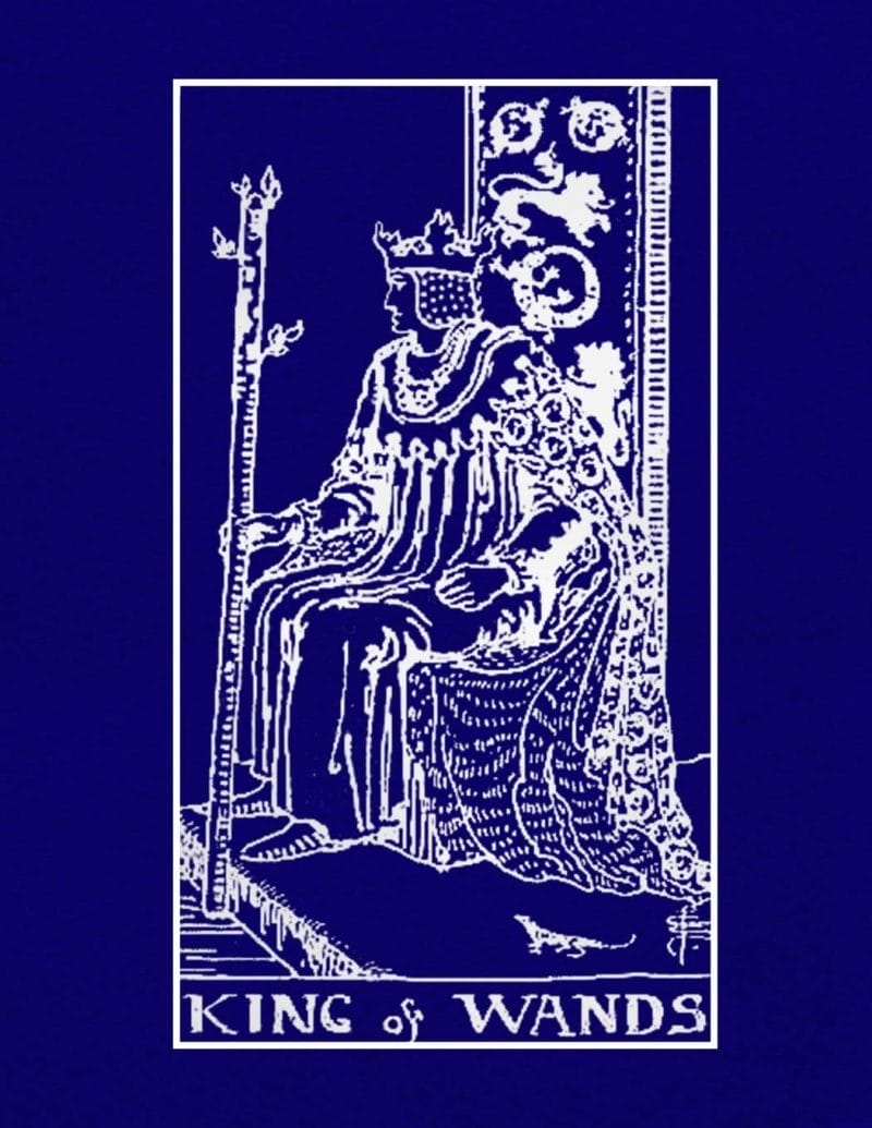 Tuy là lá bài thể hiện sự tích cực về mặt sức khoẻ nhưng King of Wands vẫn khuyên bạn nên sinh hoạt lành mạnh