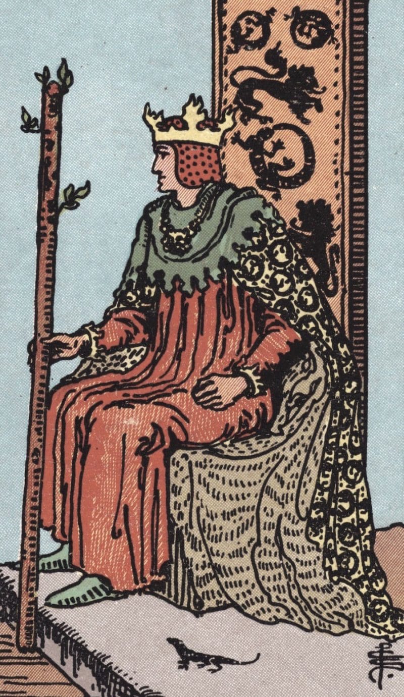 King of Wands ngược là dấu hiệu cho thấy bạn cần cải thiện tình hình sức khoẻ