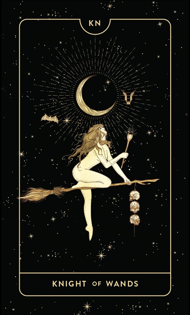 Lá bài Knight of Wands cho biết tình trạng sức khoẻ của bạn vẫn ổn định