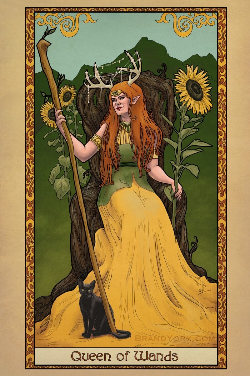 Lá bài này có thể được kết hợp với nhiều lá bài Tarot khác