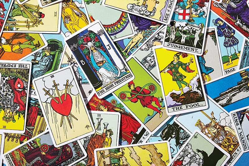 Những lá bài nằm trong bộ Ẩn Chính