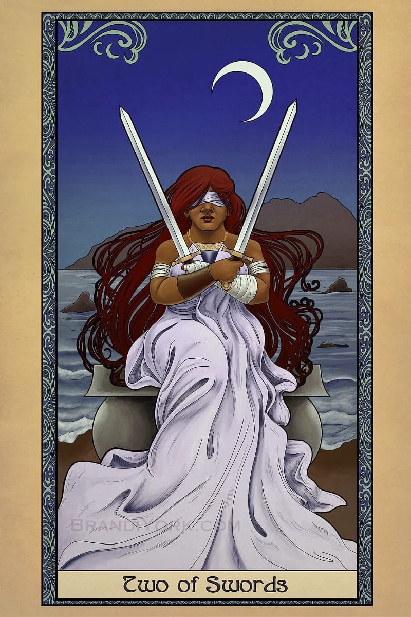 2 of Swords và dấu hiệu của giới hạn không thực tế