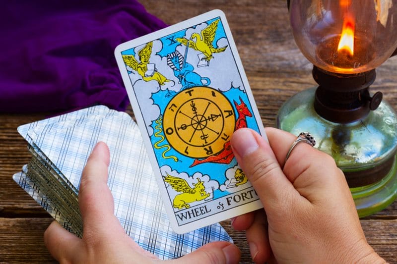 Hình ảnh lá bài Wheel of Fortune