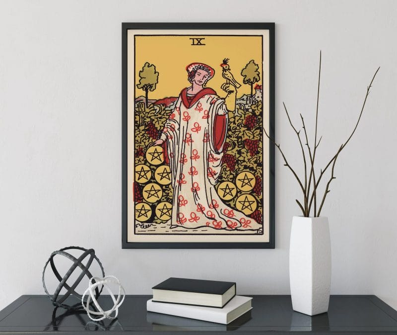 9 of Pentacles và những bí ẩn đằng sau lá bài