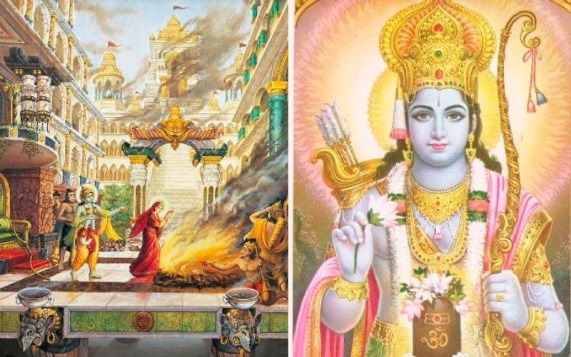 Cảnh Xi-ta bước lên giàn lửa là chi tiết đắt giá nhất Ra-ma- buộc tội