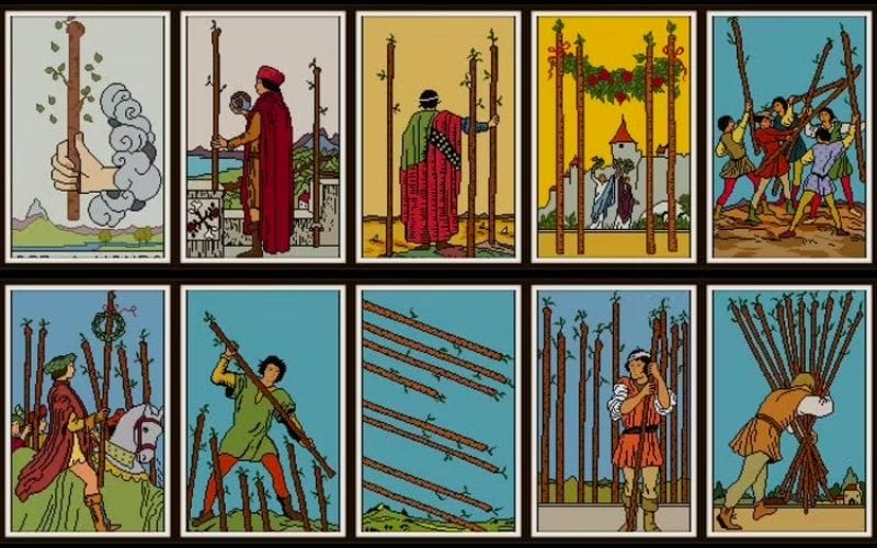 Ý nghĩa xuôi của bộ Wands