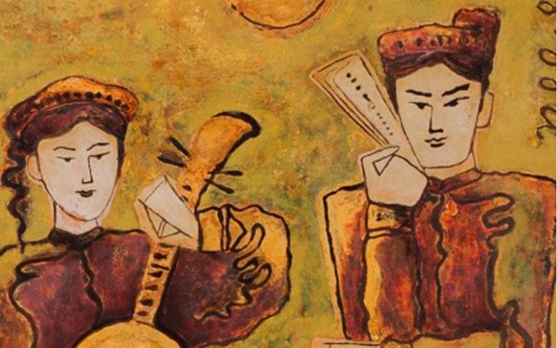 Cuộc gặp gỡ giữa Kim Trọng và Thuý Kiều