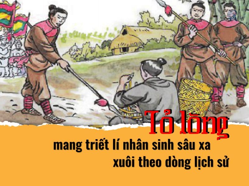 Tác phẩm nghệ thuật mang triết lí nhân sâu sâu sắc