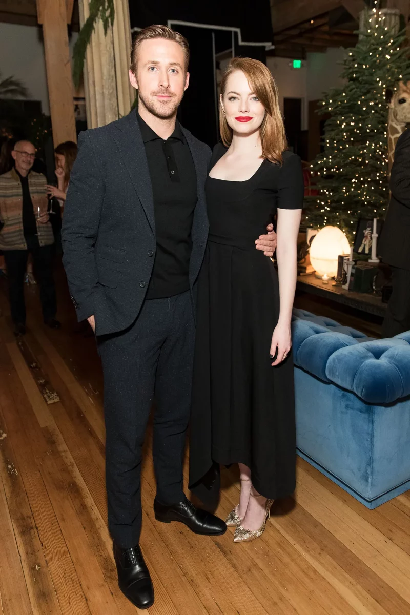 Emma Stone cùng bạn diễn tham gia buổi công chiếu La La Land tại San Fransico